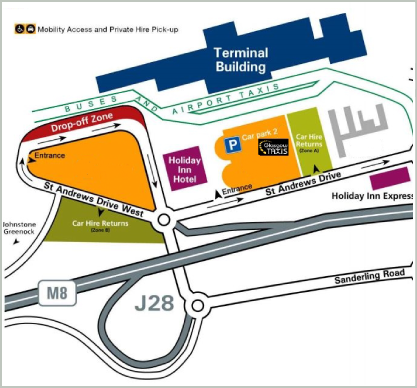 Airport Taxi Map