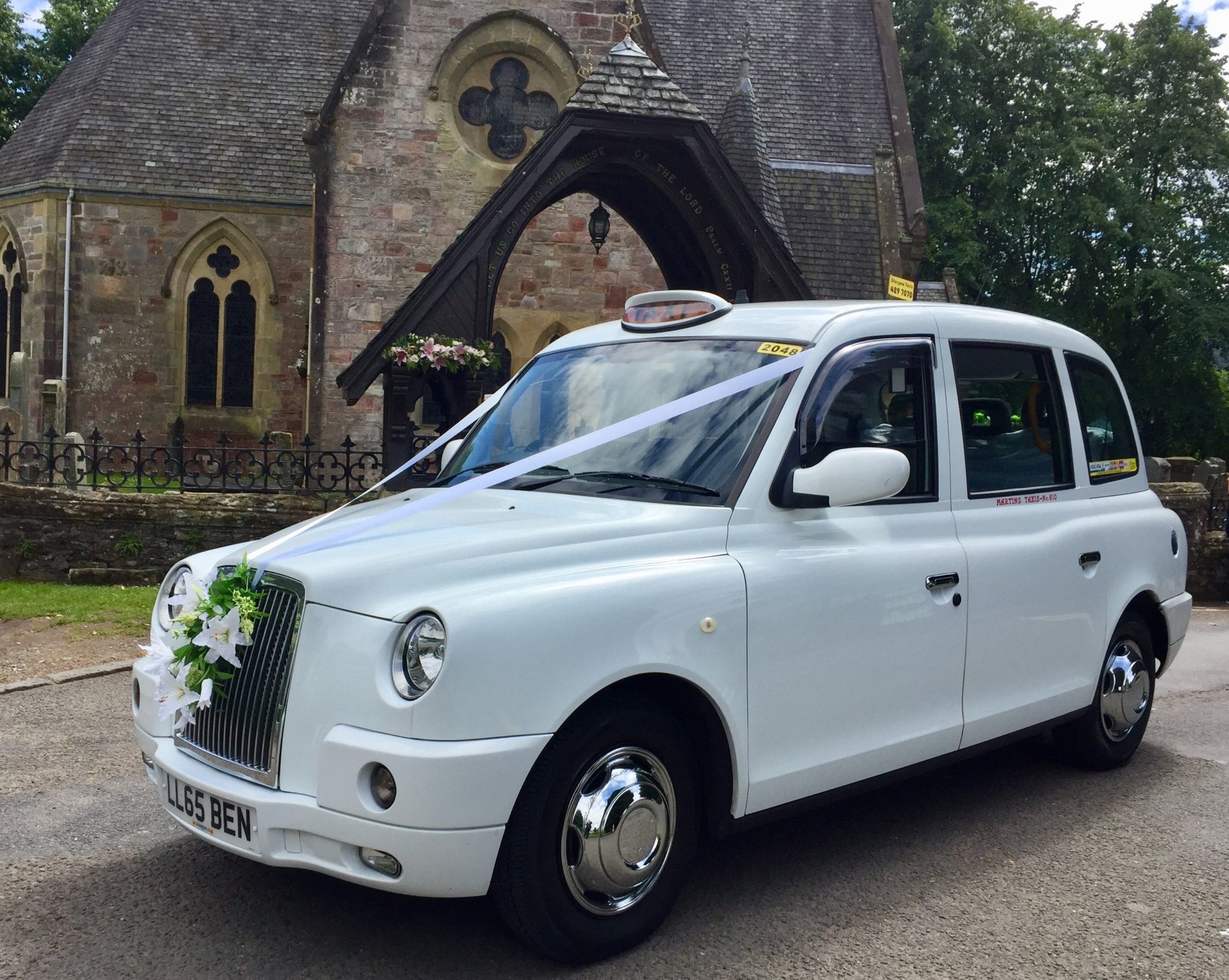 Glasgow Taxis wedding car